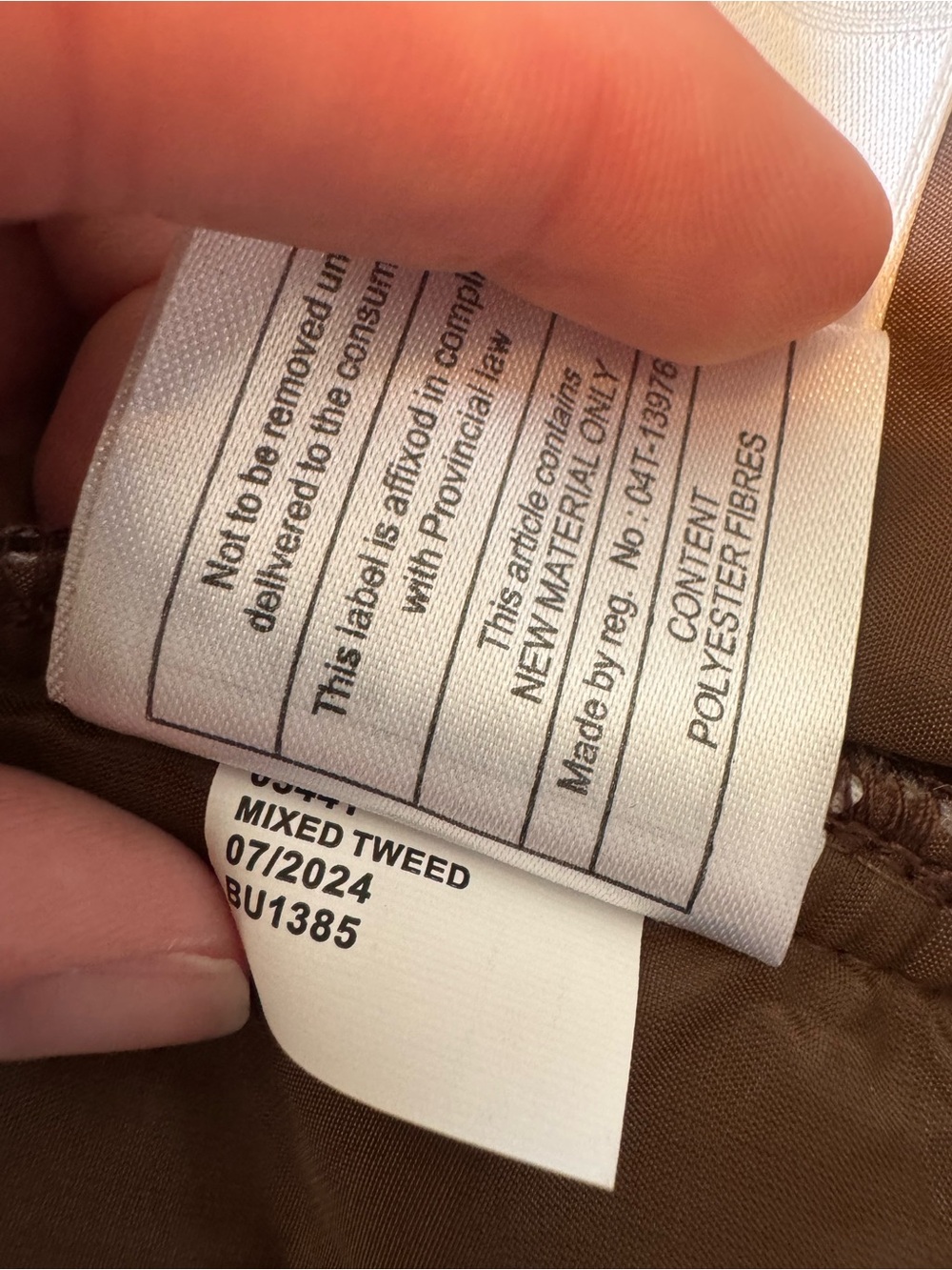 Brixton Cass Menswear Jacket in Mixed Tweed NWT - Picture 11 of 13